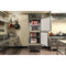 29 in. Commercial Stainless Steel Solid Half Door Reach-In Freezer 23 cu. ft.