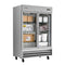 54 in. Two Glass Door Reach-In Freezer 47 cu ft