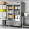 54 in. Two Glass Door Reach-In Freezer 47 cu ft.