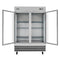 54 in. Two Glass Door Reach-In Freezer 47 cu ft.