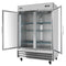 54 in. Two Glass Door Reach-In Freezer 47 cu ft.