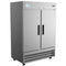 54 in. Two-Door Reach-In Freezer 47 cu ft.