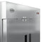 54 in. Commercial Stainless Steel Solid Half Door Reach-In Freezer, 47 cu. ft