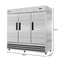 82 in. Three-Door Reach-In Freezer 72 cu ft