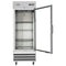 29 in. One Glass Door Reach-In Refrigerator, 21 Cu. Ft. in Stainless-Steel
