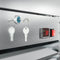 25 in. Commercial Stainless Steel 1-Door Reach-In Refrigerator, 12 cu. ft