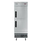 29 in. Commercial Stainless Steel Solid Half Door Reach-In Refrigerator, 23 cu. ft