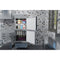 29 in. Commercial Stainless Steel Solid Half Door Reach-In Refrigerator, 23 cu. ft