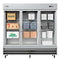 81 in. Three-Door Reach-In Refrigerator - 72 Cu Ft.