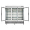 81 in. Three-Door Reach-In Refrigerator - 72 Cu Ft
