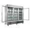 81 in. Three-Door Reach-In Refrigerator - 72 Cu Ft