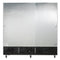81 in. Three-Door Reach-In Refrigerator - 72 Cu Ft