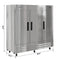 80 in. Three Door Commercial Reach In Refrigerator 72 cu. ft