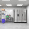 80 in. Three Door Commercial Reach In Refrigerator 72 cu. ft
