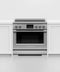 36" Series 9 Professional 5 Zone Induction Self-Cleaning Range, 2 SmartZones