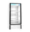 Refrigerator, Single Section Glass Door Merchandiser – White Exterior