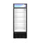 Refrigerator, Single Section Glass Door Merchandiser – Black Exterior
