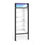 Refrigerator, Single Section Glass Door Merchandiser – White Exterior