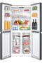 14.9 Cu. Ft. 4-door Multi-door Counterdepth Refrigerator - Stainless Steal