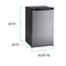 4.4 cu. ft. Compact Refrigerator