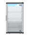 Countertop Refrigerator, Single Section Glass Door Merchandiser