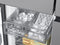Bespoke 23 cu. ft. Counter Depth 4-Door French Door Refrigerator with AI Hybrid Cooling & Beverage Center in Stainless Steel