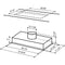 Elite Custom Range Hood Insert, External Blower,