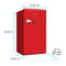 3.0 Cu. Ft. Retro Compact Refrigerator