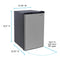 4.5 cu. ft. Compact Refrigerator with True Freezer
