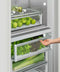 18" Series 9 Integrated Column Freezer, Ice