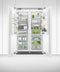 24" Series 9 Integrated Column Freezer, Ice