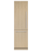 Integrated Refrigerator Freezer, 24", Ice & Water