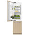Integrated Refrigerator Freezer, 24", Ice & Water