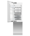 Integrated Refrigerator Freezer, 24", Ice & Water