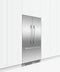 36" Series 7 Integrated French Door Refrigerator Freezer, Ice