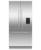 36" Series 7 Integrated French Door Refrigerator Freezer, Ice & Water