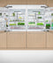 Integrated Refrigerator Freezer, 36", Ice