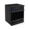 30 Inch Professional Electric Range With Tilt Panel Touch Control In Black/navy Blue Gordon Ramsay Series