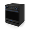 30 Inch Professional Electric Range With Tilt Panel Touch Control In Black/navy Blue Gordon Ramsay Series