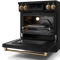 30 Inch Professional Electric Range With Tilt Panel Touch Control In Black/bronze Gordon Ramsay Series