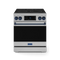 30 Inch Professional Electric Range With Tilt Panel Touch Control In Stainless Steel/navy Blue Gordon Ramsay Series