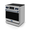 30 Inch Professional Electric Range With Tilt Panel Touch Control In Stainless Steel/navy Blue Gordon Ramsay Series