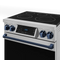 30 Inch Professional Electric Range With Tilt Panel Touch Control In Stainless Steel/navy Blue Gordon Ramsay Series