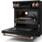 30 Inch Professional Electric Range With Tilt Panel Touch Control In Black/rose Gold Gordon Ramsay Series
