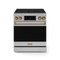 30 Inch Professional Electric Range With Tilt Panel Touch Control In Stainless Steel/bronze Gordon Ramsay Series