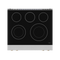 30 Inch Professional Electric Range With Tilt Panel Touch Control In Stainless Steel/bronze Gordon Ramsay Series