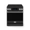 30 Inch Professional Electric Range With Tilt Panel Touch Control In Black/stainless Steel Gordon Ramsay Series