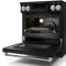 30 Inch Professional Electric Range With Tilt Panel Touch Control In Black/stainless Steel Gordon Ramsay Series