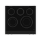 30 Inch Professional Electric Range With Tilt Panel Touch Control In Black/stainless Steel Gordon Ramsay Series
