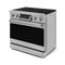 36 Inch Professional Electric Range With Tilt Panel Touch Control In Stainless Steel Gordon Ramsay Series